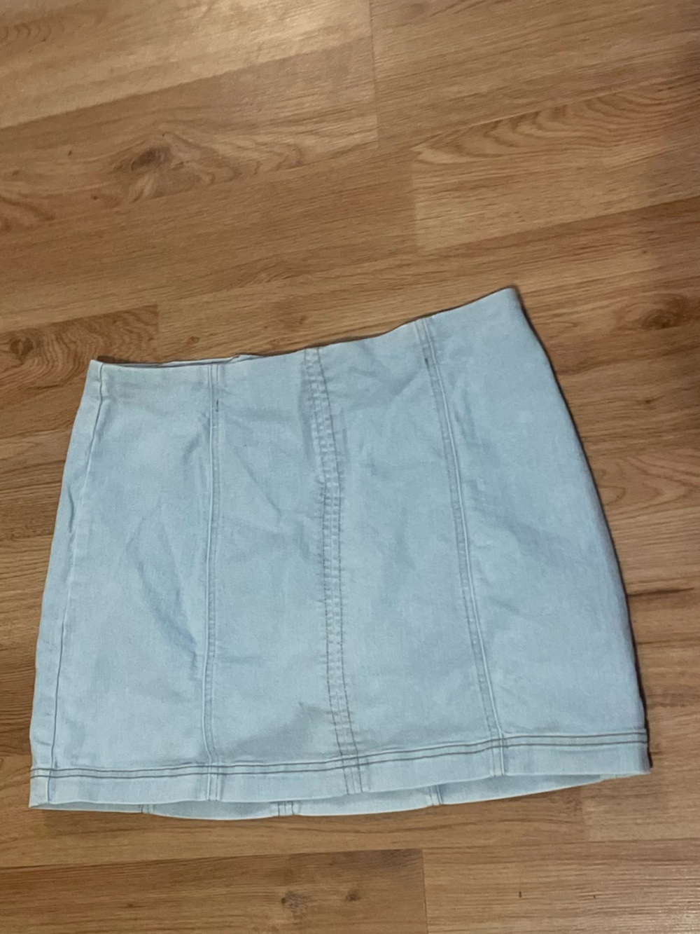 Light Denim Mini Skirt no boundaries size 11/13 jean skirt
